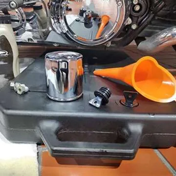 TCMT Low Profile Oil Drain Pan for Harley 1984-2025