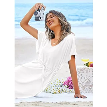 Ekouaer Women's Beach Coverup - Stylish and Versatile Tunic