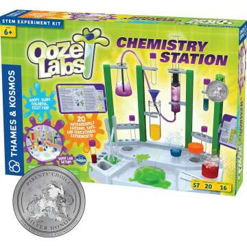 Fun Science Kit for Kids with 20 Safe Experiments