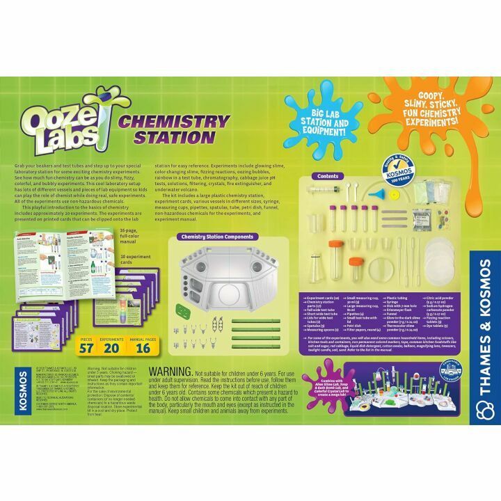 Fun Science Kit for Kids with 20 Safe Experiments