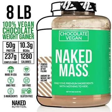 Soy-Free Protein Bundle with 8LB Naked Mass and Creatine
