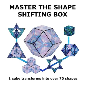 SHASHIBO Shape Shifting Box - Vibrant Fidget Toy for All Ages
