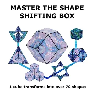 SHASHIBO Shape Shifting Box - Vibrant Fidget Toy for All Ages