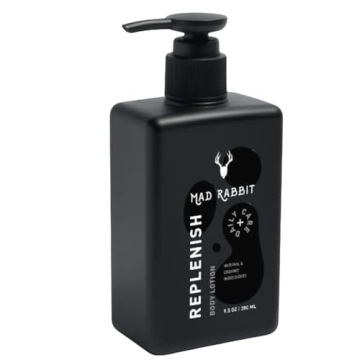 Mad Rabbit Replenish Tattoo Body Lotion - Lightweight, Fragrance-Free Hydration for Stunning Skin