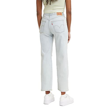 Levi's Ribcage Straight Ankle Jeans for Women in Space Ripple
