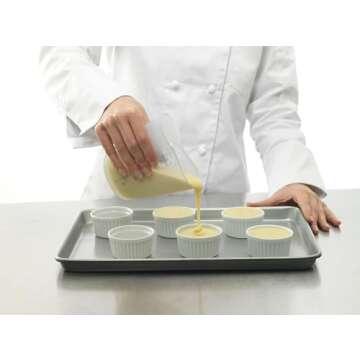 iSi Flex-it Silicone Measuring Cups (Set of 3) - Includes 1-Cup, 2-Cup, 4-Cup Sizes, Flexible & Durable with Easy-to-Read Indicators for Baking & Cooking - Dishwasher Safe, Essential Kitchen Gadgets