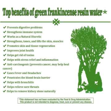 Royal Green Frankincense Hojari from Oman - Pure Incense