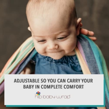 Hip Baby Wrap Ring Sling Carrier for Infants & Toddlers