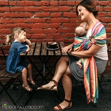 Hip Baby Wrap Ring Sling Carrier for Infants & Toddlers