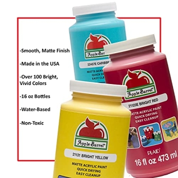Apple Barrel Acrylic Paint - Versatile and Vibrant Colors