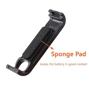 Replacement Side Door Battery Cover for Gopro 8, Pass Through Battery Cover with Type-C Charging Por...