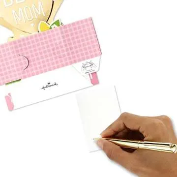 Hallmark Pop Up Mothers Day Card (Displayable World's Best Mom Trophy)