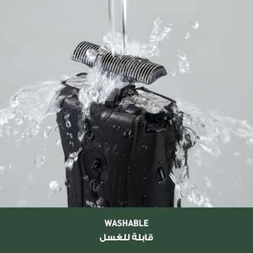 Panasonic Electric Razor for Men, Cordless Wet Dry Lightweight Shaver with Ergonomic Grip, ES3831K, Black