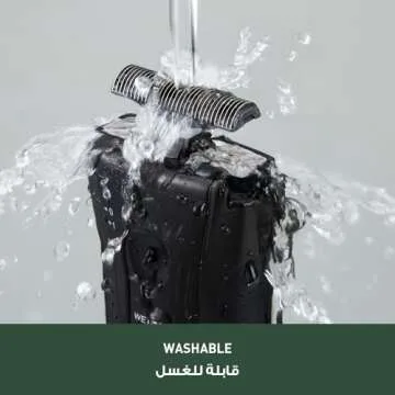 Panasonic Electric Razor for Men, Cordless Wet Dry Lightweight Shaver with Ergonomic Grip, ES3831K, Black