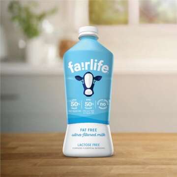 Fairlife Fat Free Ultra Filtered Milk, Lactose Free, 52 Fl Oz