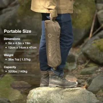 Helinox Sunset Chair Lightweight High-Back Compact Camping Chair