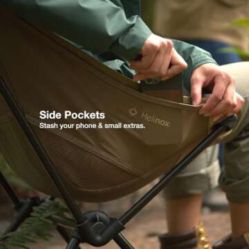 Helinox Sunset Chair Lightweight High-Back Compact Camping Chair