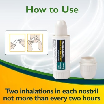 Benzedrex Nasal Decongestant Inhaler Fast Sinus Relief