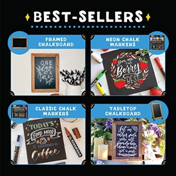 VersaChalk Chalk Markers 8 Pack Liquid Metallic Pens