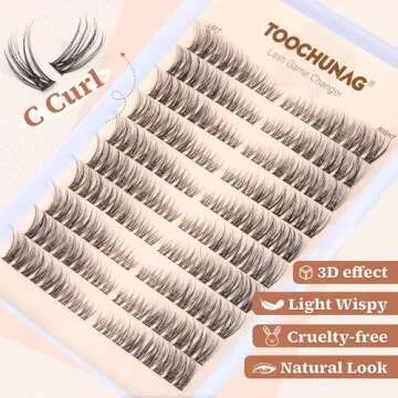 Natural Wispy Lash Clusters for Stunning Looks