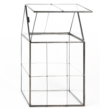 D'Eco Glass Geometric Terrarium - Perfect for Plant Lovers