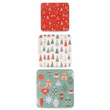 Christmas Cookie Tins - Festive Holiday Gift Containers