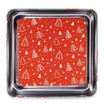 Christmas Cookie Tins - Festive Holiday Gift Containers