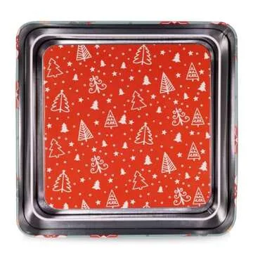Christmas Cookie Tins - Festive Holiday Gift Containers
