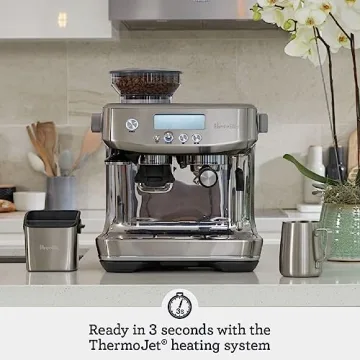 Breville Barista Pro Espresso Machine in Black Truffle