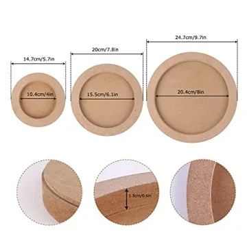 Dedoot Wood Canvas Boards for All Painting Needs