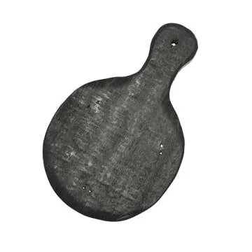 Decorative Smooth Wood Pedestal, Black