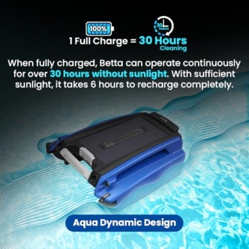 Betta SE Solar-Powered Pool Cleaner for Effortless Maintenance