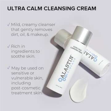 ALASTIN Skincare Ultra Calm Cleansing Cream Face Wash (5 oz) | Hydrating, Nourishing Daily Face Clea...