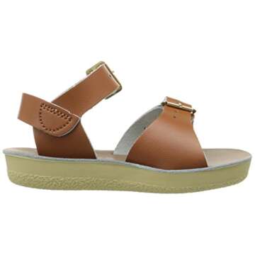 Salt Water Sandals by Hoy Shoe Sun-San Surfer,Tan,6 M US Toddler