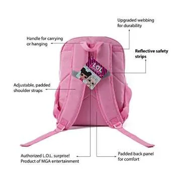 Shop LOL Surprise 4-Pcs Backpack Set with Accessories