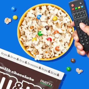 M&M'S Milk Chocolate Candy, 38 oz Party Size Treat