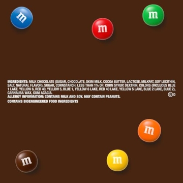 M&M'S Milk Chocolate Candy, 38 oz Party Size Treat
