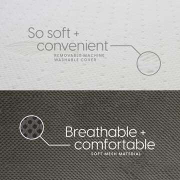 Milliard Trifold Mattress: Portable & Comfortable Sleep Solution