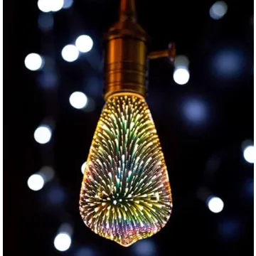Feit Electric 3D Fireworks LED Bulb Multicolor ST19 Design