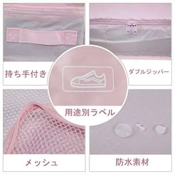 Packing Cubes with Shoe Bag, Travel Organizers