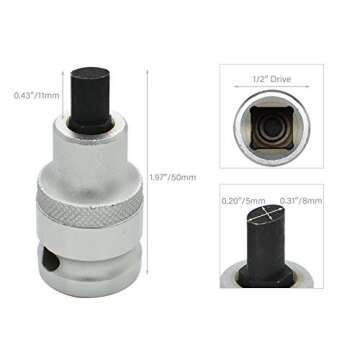 ITEQ Strut Spreader Socket Tool for Audi VW BMW Ford Mini