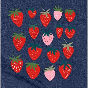 MAIHUN Strawberry Shirts Fruit Tshirts Strawberries Graphic Tee Garden Clothing Gardener Gift Tops