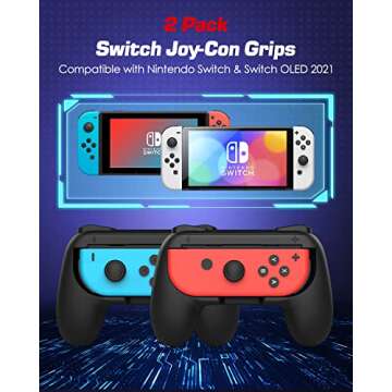 MoKo Grip: Ergonomic Joy-Con Handle for Enhanced Comfort
