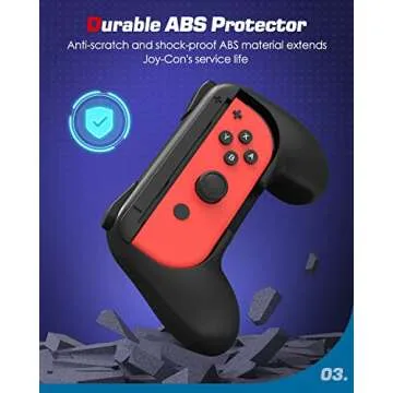 MoKo Grip: Ergonomic Joy-Con Handle for Enhanced Comfort