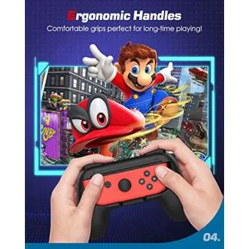 MoKo Grip: Ergonomic Joy-Con Handle for Enhanced Comfort