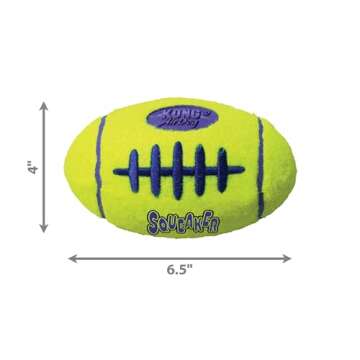 Durable Squeaker Football for Active Dogs - Large Size