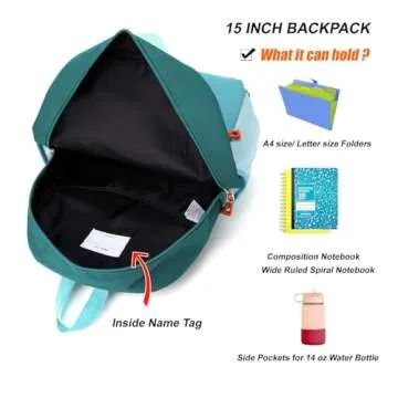 HawLander Little Kids Backpack for Boys Age 3-6