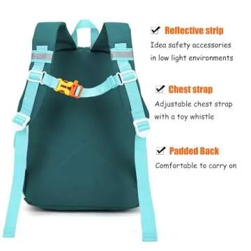 HawLander Little Kids Backpack for Boys Age 3-6