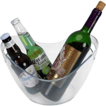 Yesland 3.5 Liter Ice Bucket for Wine and Champagne