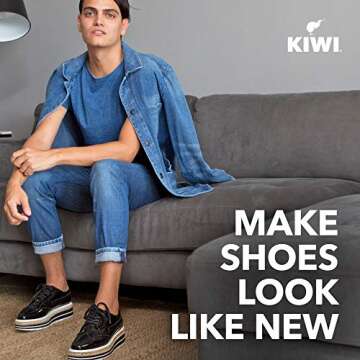 KIWI Shoe Shine Kit - Long-Lasting Protection and Shine